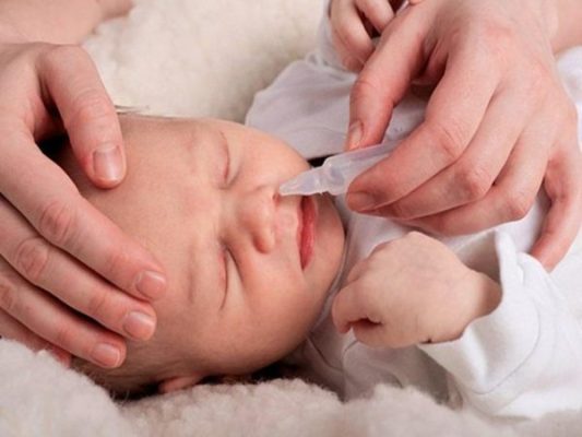 Trẻ Sơ Sinh Bị Nghẹt Mũi w