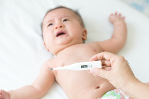 trẻ sơ sinh bị cúm A